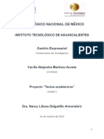 PROYECTO - TEXTOS ACADEMICOS - Cecy