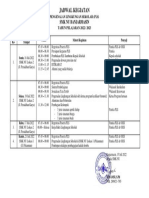 Jadwal Kegiatan PLS 22-23