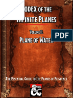 Codex of The Infinite Planes Vol 02 Plane of Water