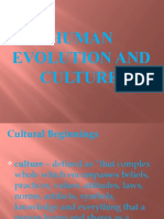 HUMAN EVOLUTION and Culture
