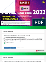 Soal Mooc PPPK 2022 1-25