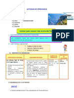 D5 A1 SESION 6TO Leemos para Conocer Más Acerca Del Perú