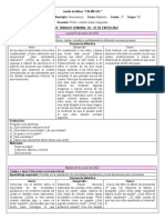 Plan de trabajo de tercer grado de primaria