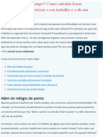 Calcular Horas Trabalhadas - Descubra Como Valorizar Seu Tempo - Runrun - It