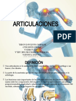 ARTICULACIONES Power Point