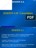 SENDER A.M. Transmitters