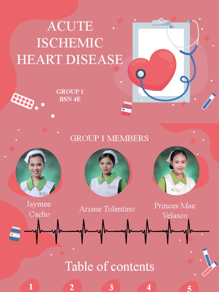 Acute Ischemic Heart Disease Overview | PDF | Coronary Artery Disease ...