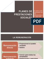 Planes de Prestaciones Sociales