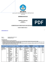 Silabus Kelas 1 Tema 6