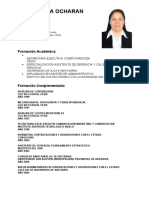 Curriculum Vitae Nilda Ocharan