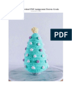 Arbol de Navidad PDF Amigurumi Patron Gratis