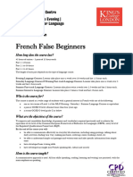 French False Beginners