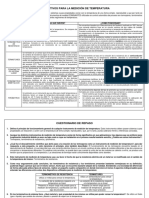 Dispositivos para La Medición de Temperatura (Resumen)