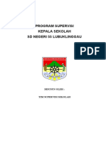 Program Supervisi Kepala Sekolah Disusun