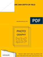 Mengatur Eksposure dan Depth of Field