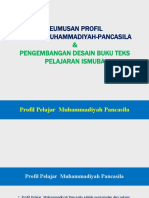 Profil Pelajar Muhammadiyah-Desain Buku Teks Pelajaran ISMUBA