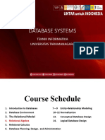 Chapter 4 - Relational Algebra