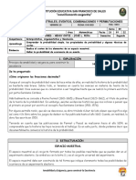 Gua 2 6 20 SEP Espacios Muestrales Eventos Combinaciones Permutaciones