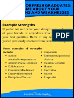 Tell Me About Your Strengths and Weaknesses