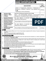 OGDCL Jobs Opportunity 23oct22 - 3