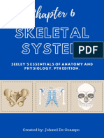 Anatomy - Physiology (Chapter 6 - Skeletal System)