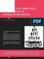 Unidad 2 - Factores Que Influyen en La Estructura Social