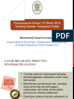 Paparan Standar Pelayanan Publik - Kemenpanrb