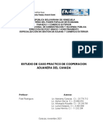 Estudio de Caso Practico de Cooperacion Aduanera Del Canada