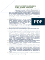 Infracciones tributarias, delitos fiscales y penalidades