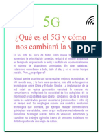 La Tecnología 5G.