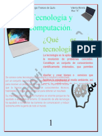 Tecnología y Computación.