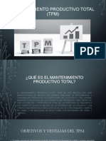 Mantenimiento Productivo Total (TPM) .