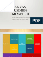 Canvas Business Model - II