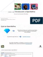 Taller OpenRefine