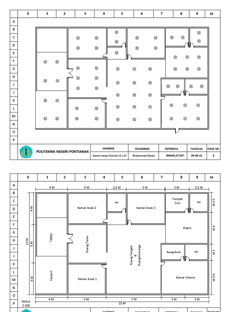Denah Rumah Mewah | PDF