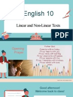 Linear and Non-Linear Text