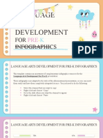 Language Arts Development For Pre-K Infographics by Slidesgo