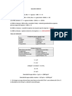 Balance hídrico: conceptos y ejercicios resueltos