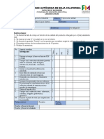 Lista de Cotejo - Investigación