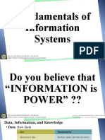LESSON 1 - Fundamentals of Information Systems