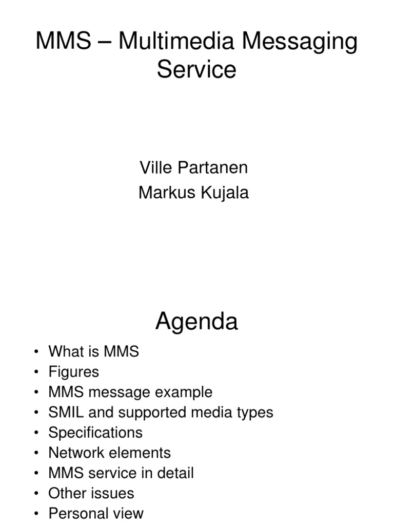 MMS Download Free PDF Multimedia Messaging Service Hypertext(08)