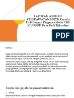 Laporan Asuhan Keperawatan Kritis Kepada TN.B Dengan Diagnosa Medis CHF ICU RSUD Dr.A.Dadi Tjikrodipo