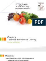 Chapter 5 Banquet Part II The Seven Functions of Catering