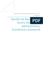 Gestionderecursosdelcentro II