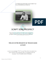 Script Suivi Prospect