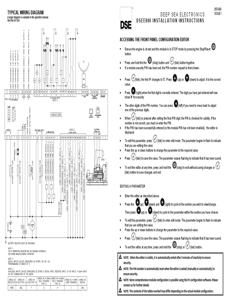 DSE E800 - PLANO Installation-Instructions | PDF | Personal ...