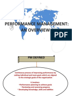 Performance Management Overview