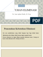 Kebutuhan Eliminasi