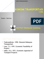 Bahan Kuliah Ekonomi Transportasi - S2