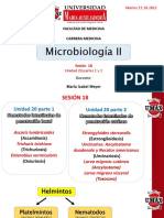 Microbiología II - Sesión 18 - U20 Partes 1 y 2 11.10.2022